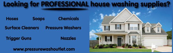 PRESSURE WASH HOUSE WASHING SOAPS & CHEMICALS